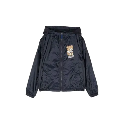 MOSCHINO Kids Куртки морского синего цвета