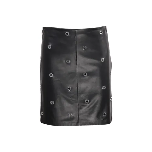 Спортивная кожаная короткая юбка для женщин