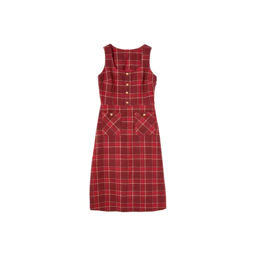 WESTLINK Без рукавов Платье Женское Красное