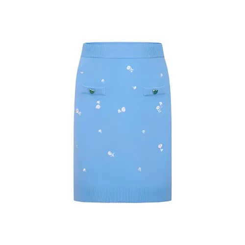 JORYAweekend Повседневные короткие юбки Женские Цвет вискоза