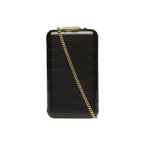 BALLY Чехол для телефона из коровьей кожи одно плечо через плечо кошелек для монет стандартный женский черный