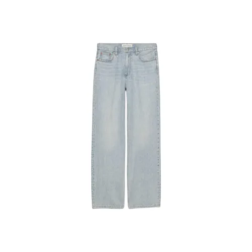 ARITZIA Деним FORUM 90-е Baggy Lo Step Шов Baggy Джинсы Женские Brl Thr BLEU Свет Индиго