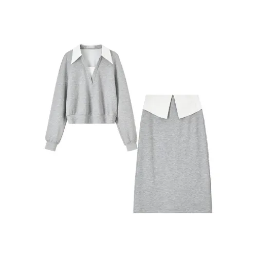 SENTUBILA Повседневный костюм женский серый