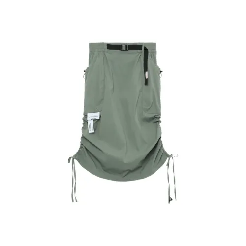 MUSIUM DIV Повседневный Длинный Юбка Женские