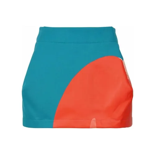 Homme Plissé Issey Miyake Синий Женские Повседневные Короткие Юбки