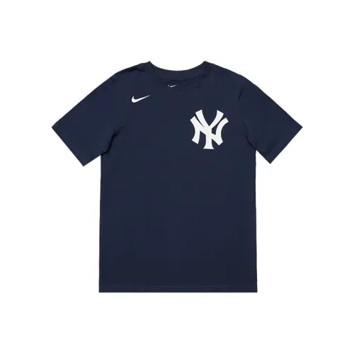 NIKE Темно-синие Kids T-рубашки
