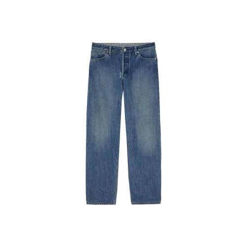 JIL SANDER Синие Женские Джинсы