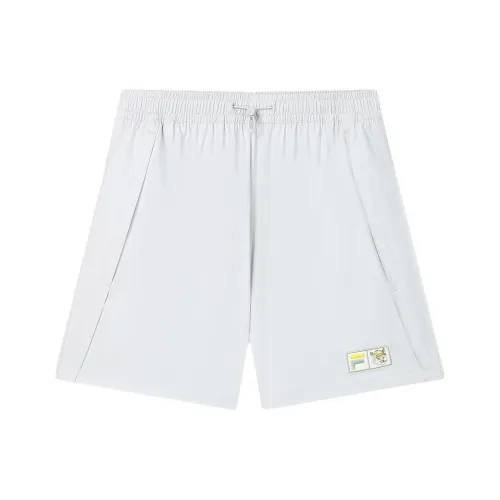 FILA X MAISON KITSUNE ORIGINALE Повседневные шорты Женские Rosemary Серый GY