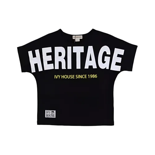 IVY HOUSE;IH T-рубашка Черная Детская