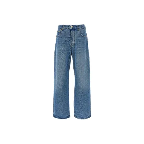 Jacquemus Темно-синие Женские Джинсы