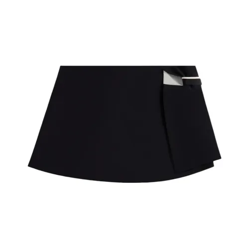 Kith Черные Женские Повседневные Короткие Юбки