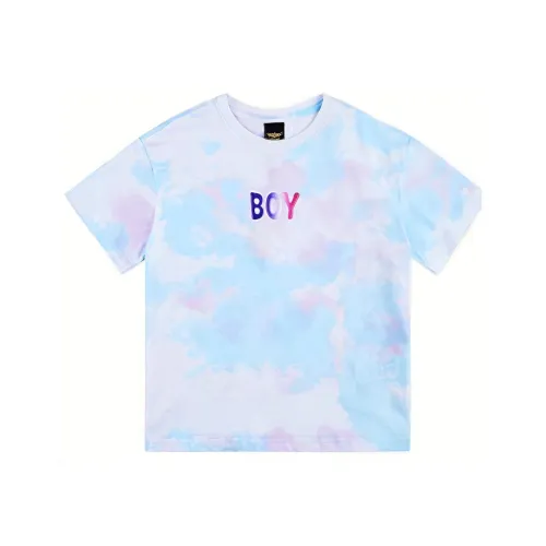 BOY JUNIOR Синие Детские Рубашки T