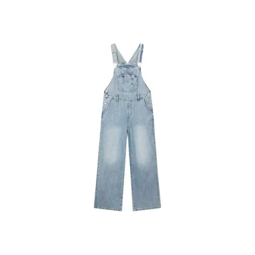 SECFLY OFFICIAL Комбинезоны Женские Небесно-голубой