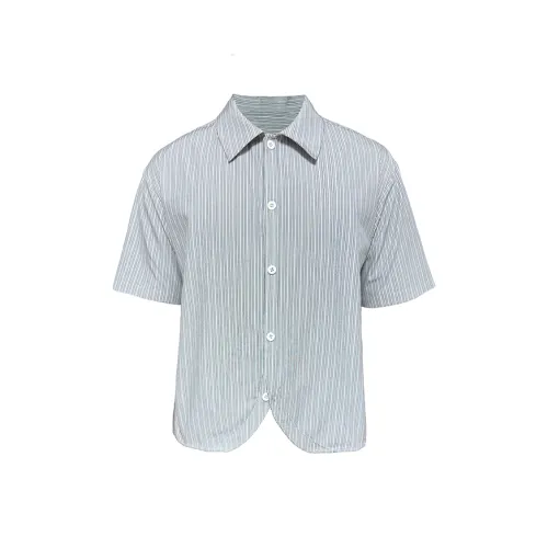 J CAESAR STUDIO Бело-серый Унисекс Рубашки