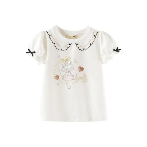 DAVE&BELLA Белые Kids T-рубашки