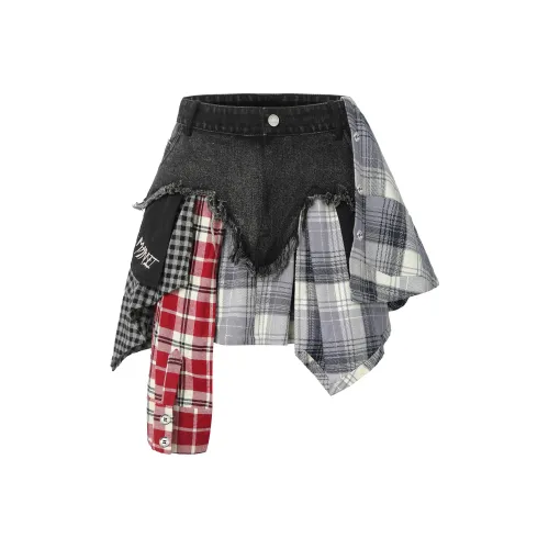 WEIRD MARKET Женские повседневные короткие юбки