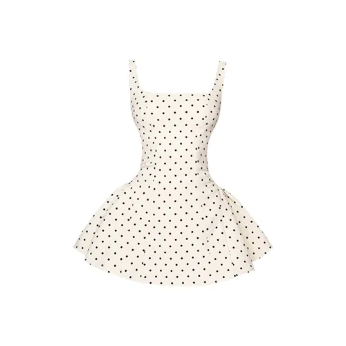 ABBY GODDESS Slip Платье Женское Белое