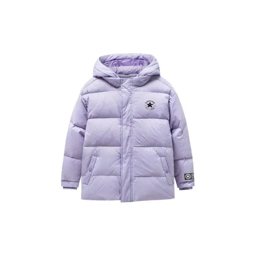 Конверс Down Jacket Light Purple Baby