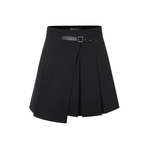 MO&CO Черные Женские Повседневные Короткие Юбки
