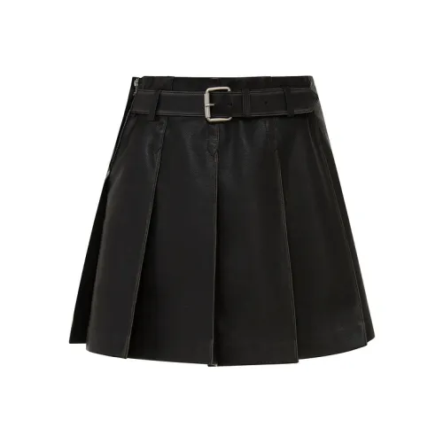 d'zzit Повседневные короткие юбки Женские Черный