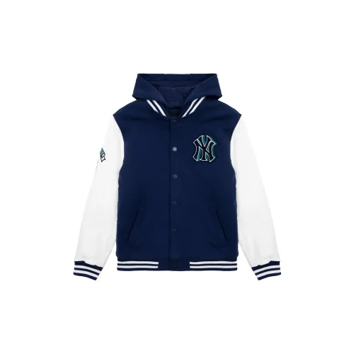 Mlb Base Logo Куртки Пальто Морской Синий Детский