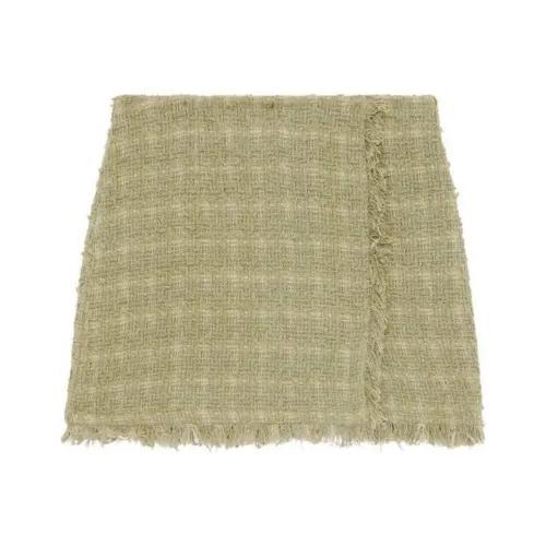 IRO Повседневные короткие юбки женские зеленые