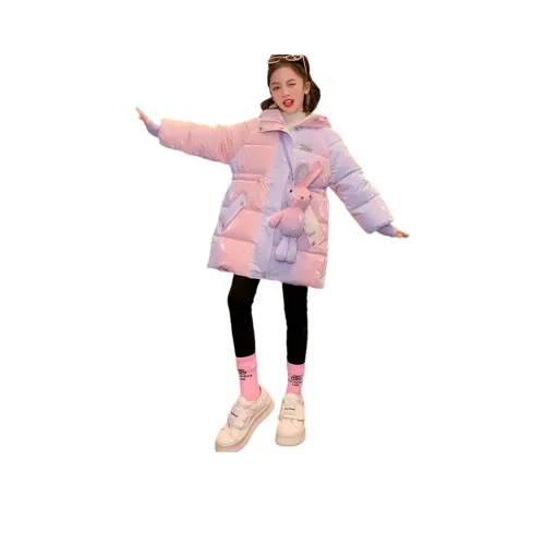 GULIJIA Хлопковый пуховик Розовый Подростки