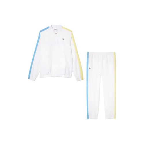 LACOSTE Повседневная спортивная одежда Женская Белый Синий Желтый