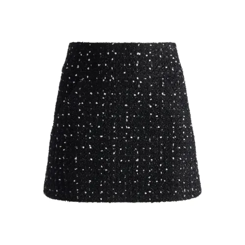 ALICE+OLIVIA FW24 Повседневные короткие юбки Женские Черный
