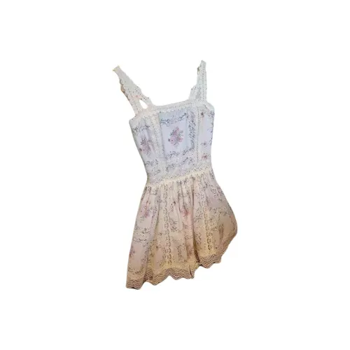 PLAY BUSH Юбка Платье Женское Кремовый Бежевый