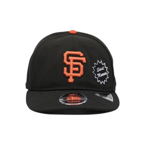 SAINT Mxxxxx Хлопковые Кепки Мужские Черные