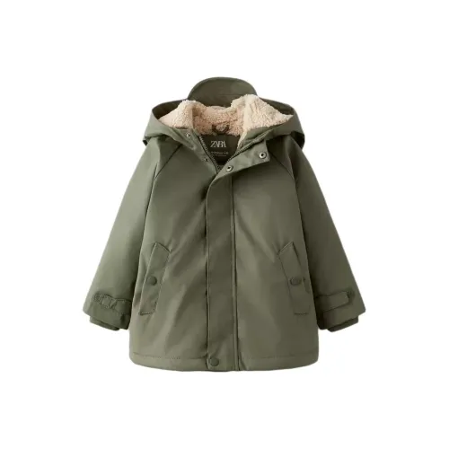 ZARA Куртка Зеленая для детей 3-7 лет