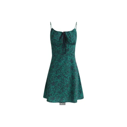 ABBY GODDESS Slip Платье Женское Зеленое