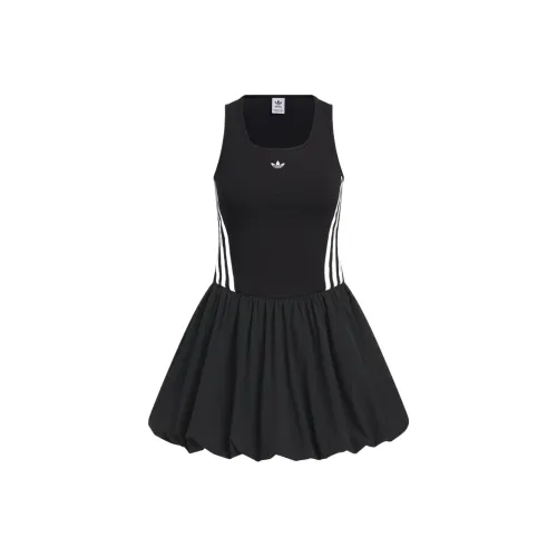 Adidas Originals BUBBLE Платье без рукавов Платье Женское Черное
