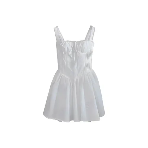 XIAOJUCHUANLI Юбка-платье Женское Белое