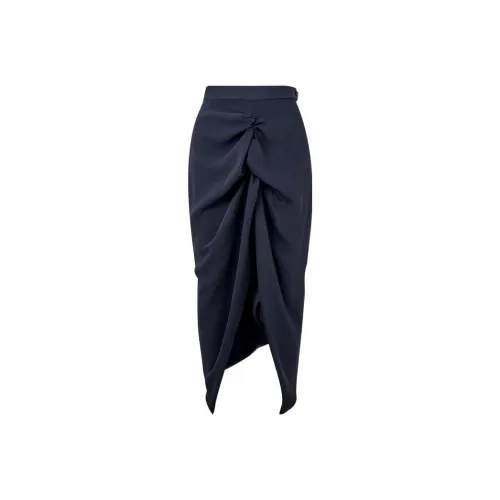 Vivienne Westwood Синие Женские Повседневные Длинные Юбки