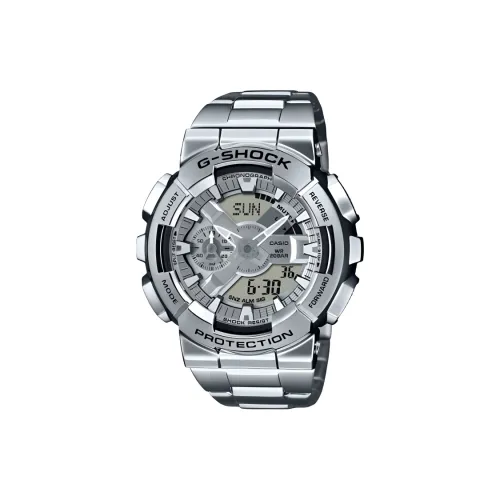 CASIO Steel Series Кварцевый механизм нержавеющая сталь ремешок мужские часы серебристый циферблат