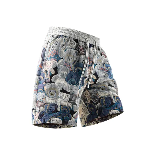 UPZCY Синие Унисекс Повседневные шорты