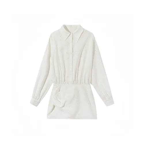 Meanalot Длинное платье с длинными рукавами женское