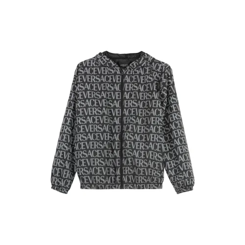 VERSACE SS23 Куртки и Пальто Серый Детский