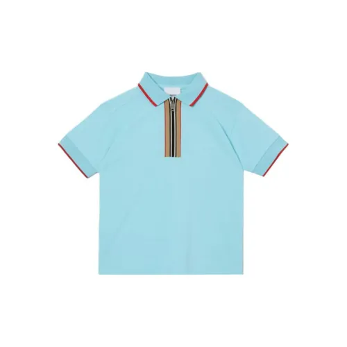 Burberry T-рубашка Светло-зеленый Каменный цвет Детская