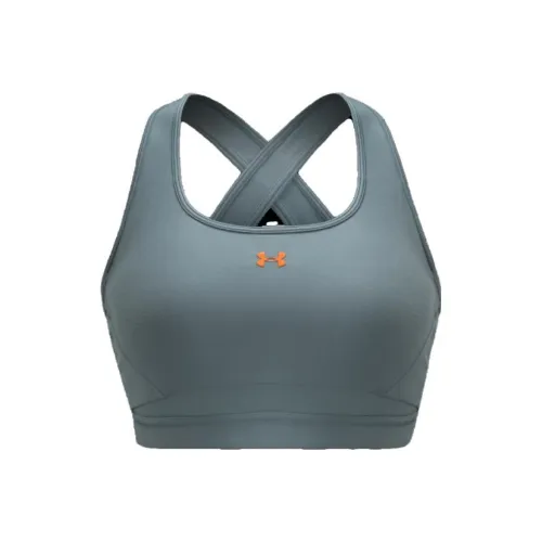 Under Armour Crossback Асфальтовый серый Зеленый Женское спортивное белье