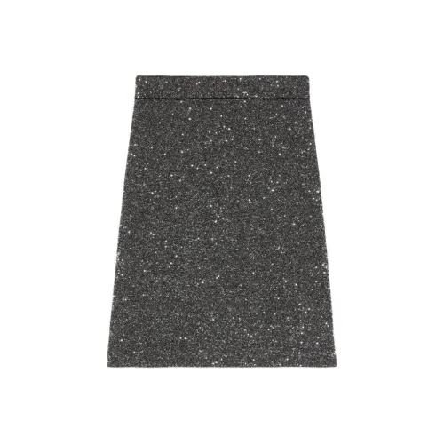 GUCCI Повседневные короткие юбки Женские Черный