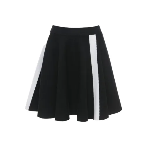 JW Anderson Черные Женские Повседневные Короткие Юбки