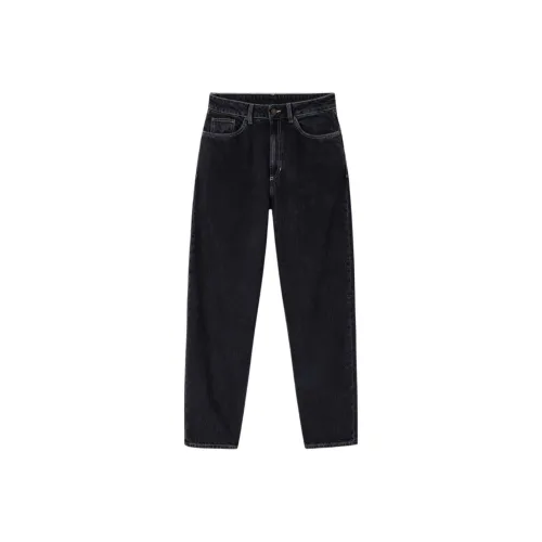 AMERICAN VINTAGE A.M FW24 Воздушный шар Джинсы YOPDAY Джинсы Женские Черный Винтаж Черный Винтаж