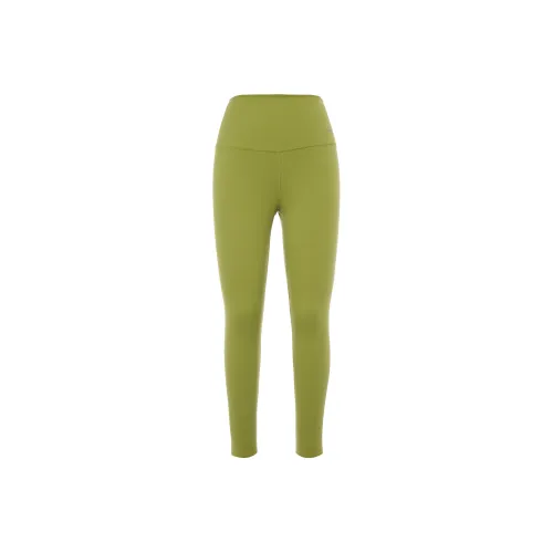 Nike Спортивные брюки Женские Зеленый