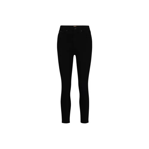 HUGO BOSS Женские Черные Джинсы