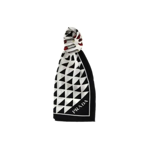 PRADA Шелковые шарфы для женщин