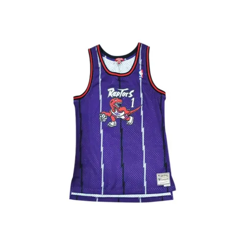MITCHELL NESS Баскетбольная Джерси Женская Фиолетовая