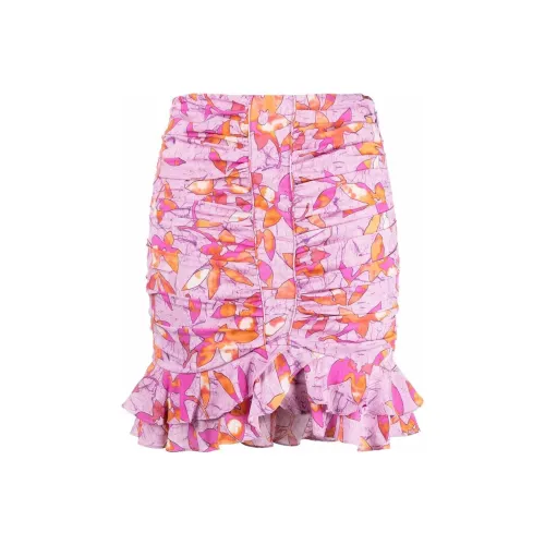 ISABEL MARANT Красный Женские Повседневные Короткие Юбки